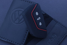 Чохол VW/SKODA  чорний силікон