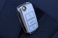 Чохол VW/SKODA/SEAT білий