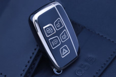 Чохол Land Rover/Range Rover/Jaguar чорний з золотом