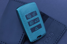 Чохол Land Rover/Jaguar carbon зелений